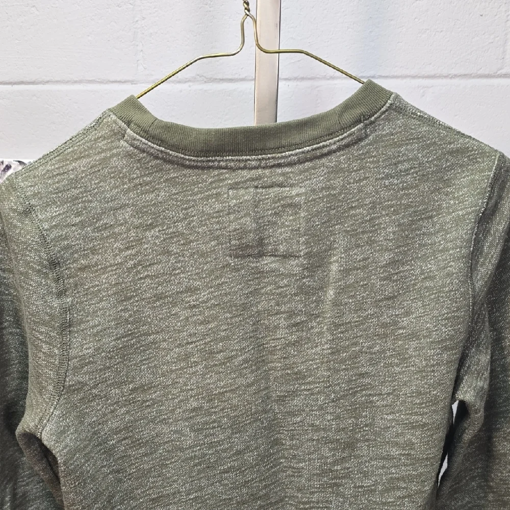 Abercrombie Kids Olive Green Logo Sweatshirt